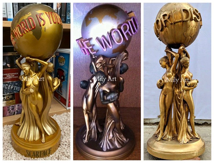 3.2.the world is yours statue for sale-Mily Statue