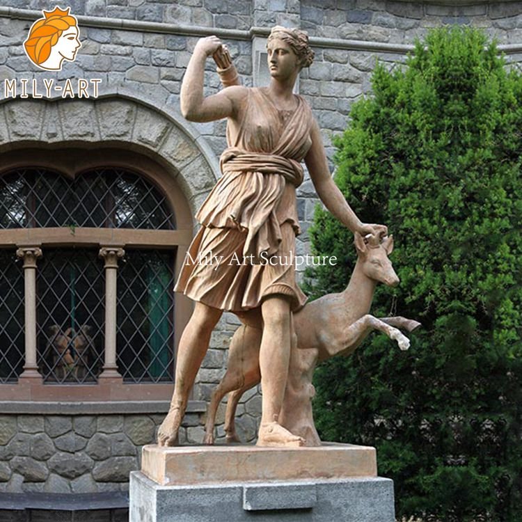 3.Greek goddess Artemis statue-Mily Statue