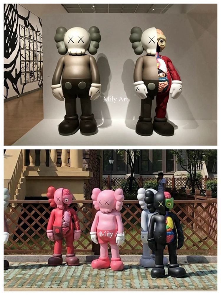 ▷ Companion - Set of 6 by Kaws, 2017, Sculpture