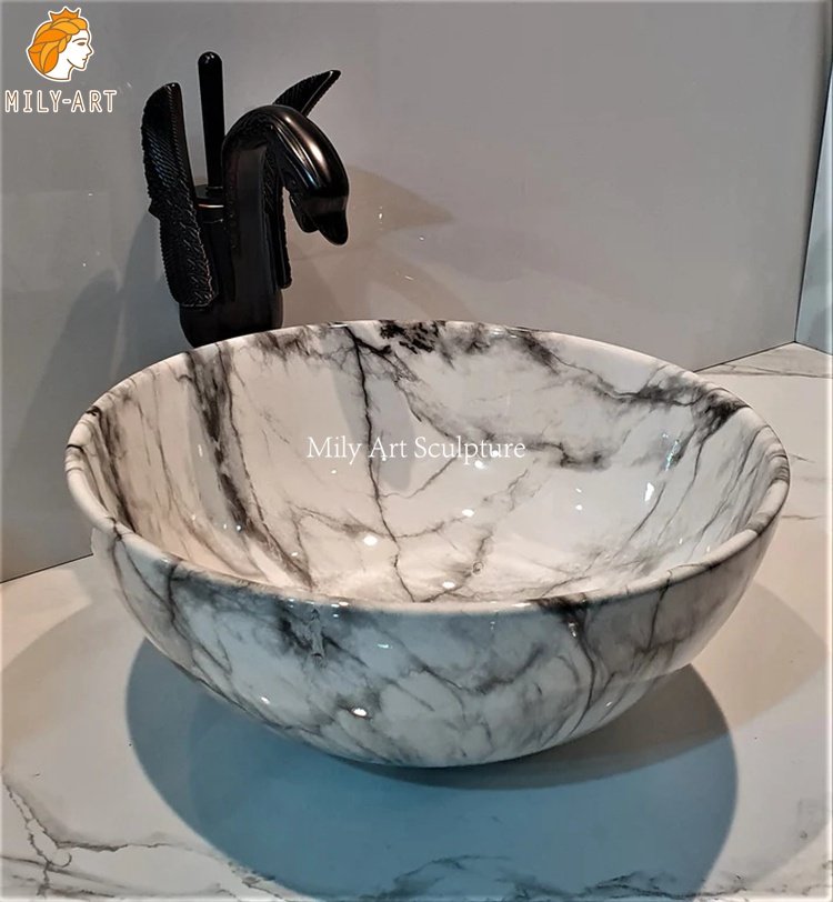 1.marble top wash basin-Mily Statue