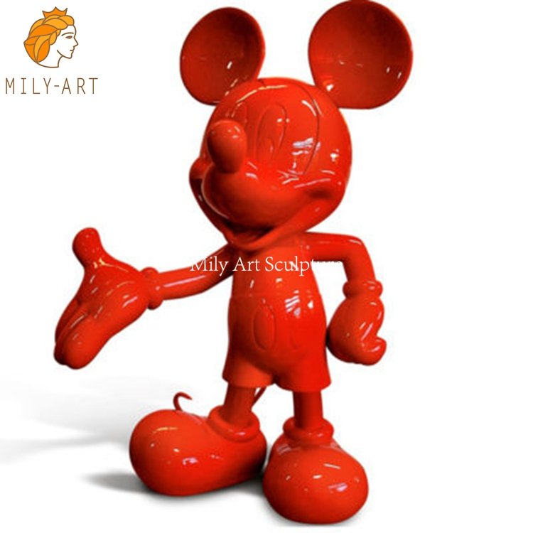 4.Disney mickey mouse statue-Mily Statue