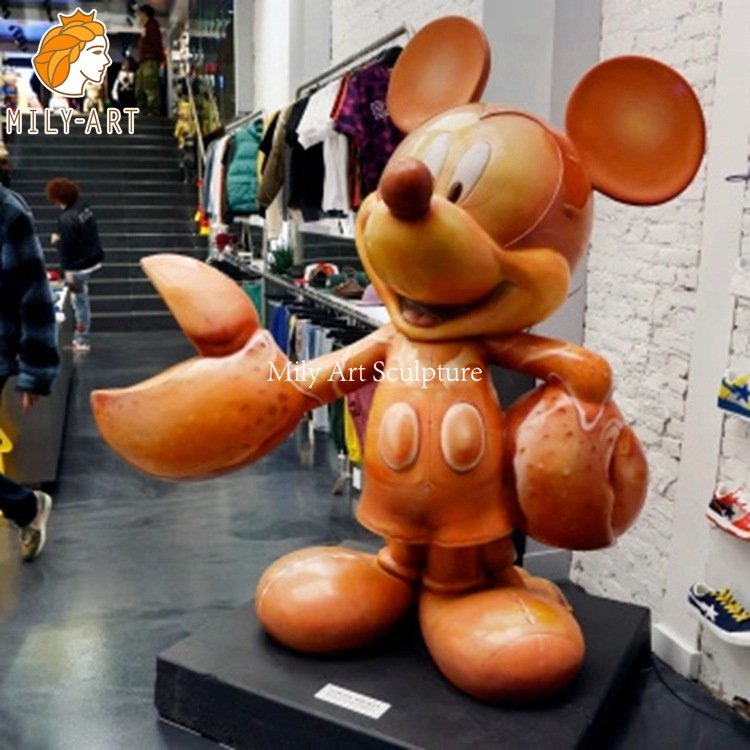5.Disney mickey mouse statue-Mily Statue