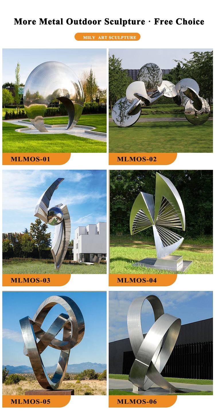 outdoor metal sculptures for sale-Mily Statue