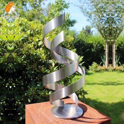 1.stainless steel abstract sculpture-Mily Statue