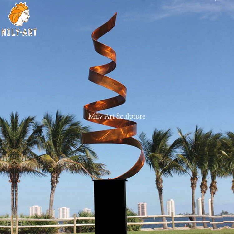 5.stainless steel abstract sculpture-Mily Statue
