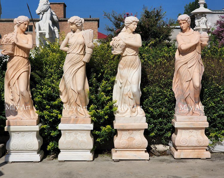 3.3.four seasons goddesses-Mily Statue