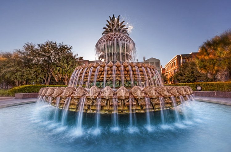 pineapple fountain a captivating symbol of hospitality and beauty