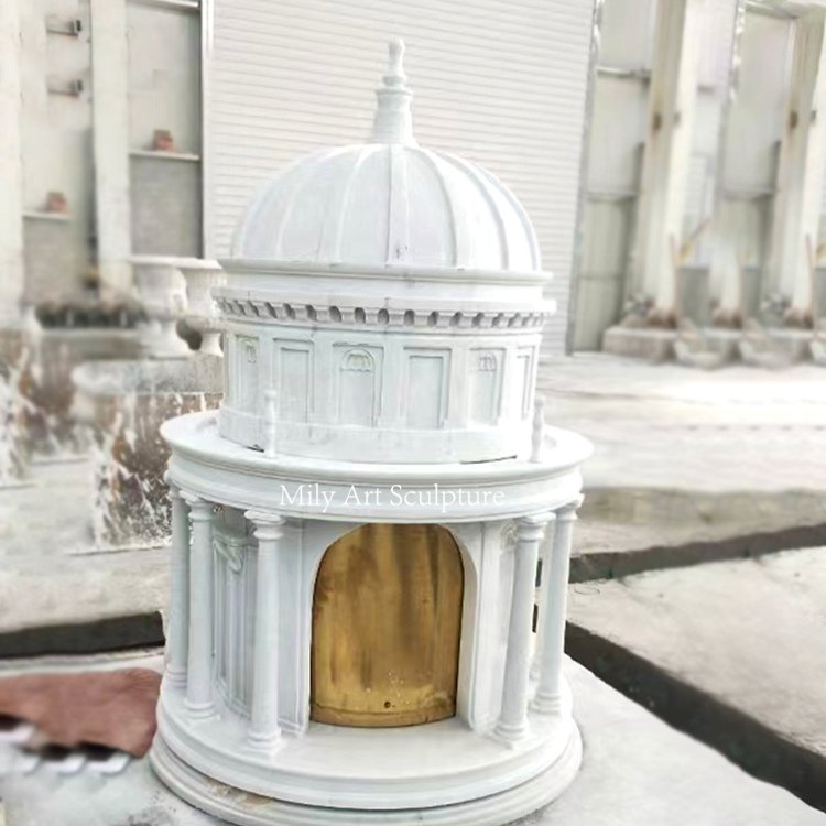 marble baptismal fonts mily statue 1