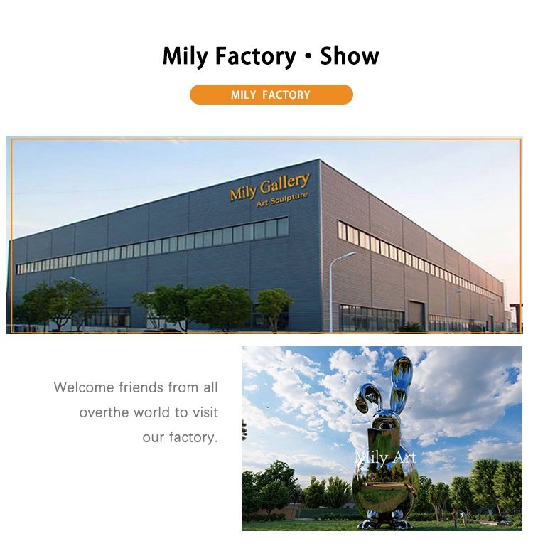 production site for the metal animal statues--Mily Factory