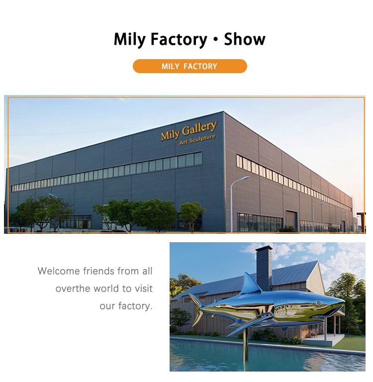 production site for the stainless steel shark-Mily Factory