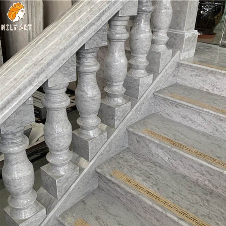 6. marble balustrade-Mily Statue