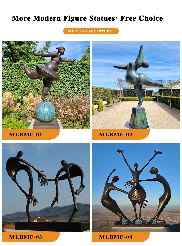 more bronze figure sculptures for sale-Mily Statue
