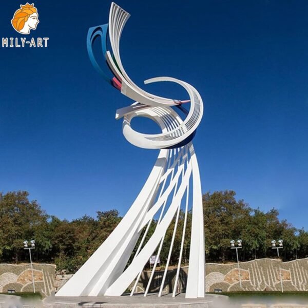 3. large metal sculpture-Mily Statue