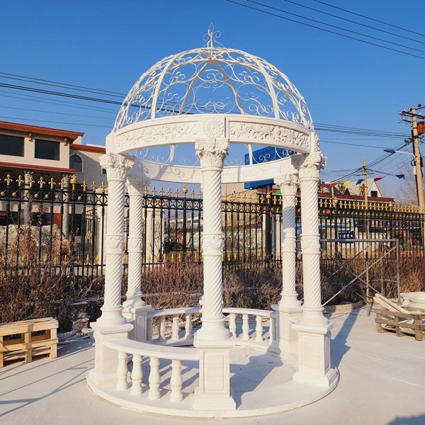 3. marble gazebo mily statue