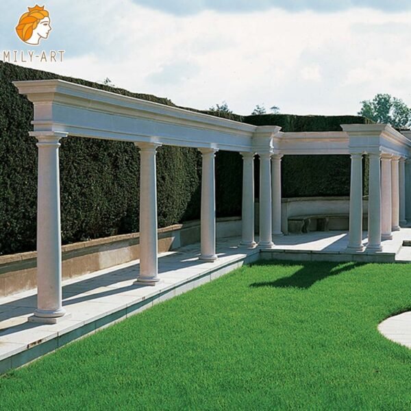 5. Roman marble column-Mily Statue