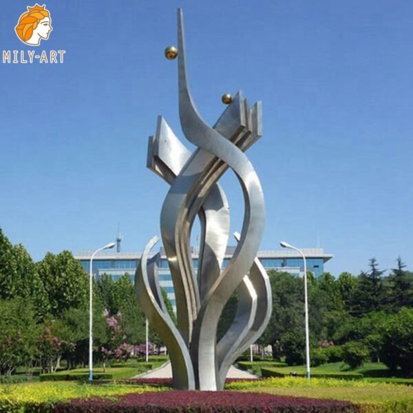 5. large metal sculpture-Mily Statue