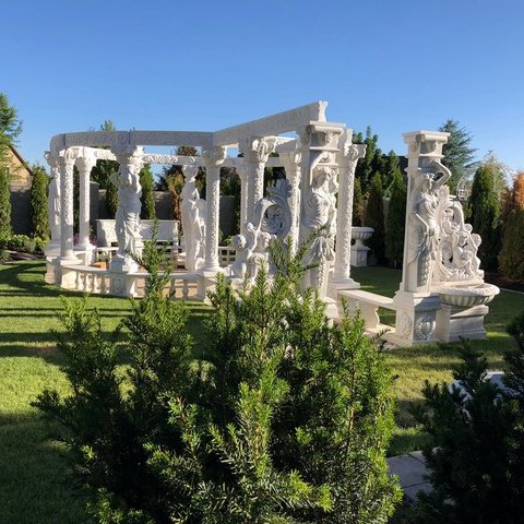 marble statue gazebo feedback mily statue