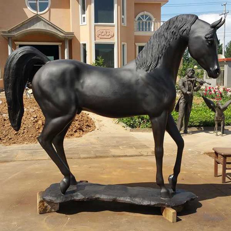 1. arabian horse statue