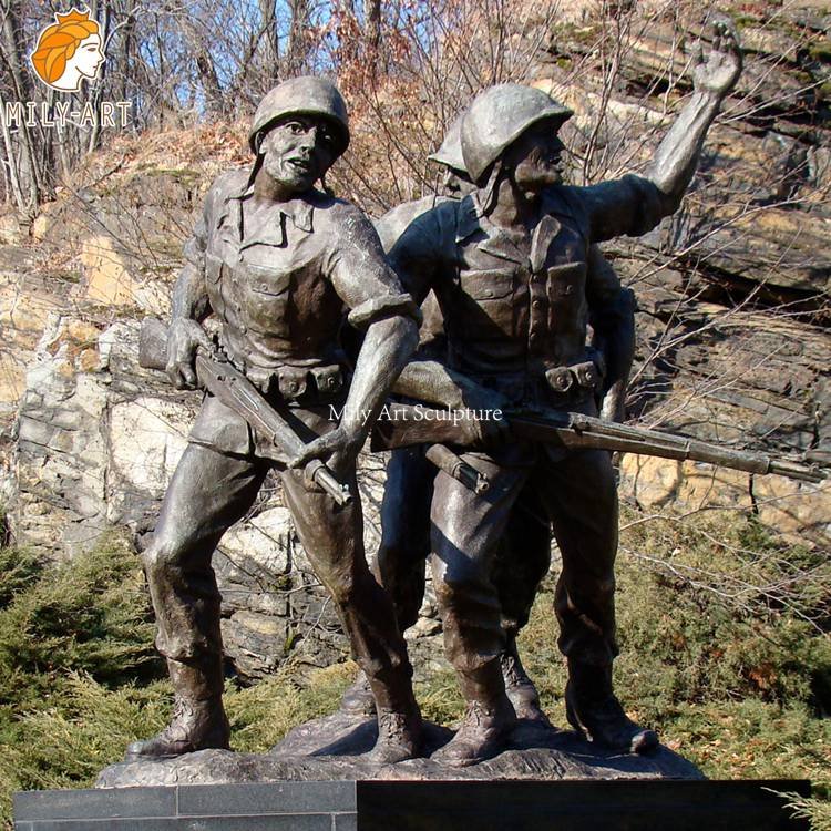 5. military memorial statues-Mily Statue