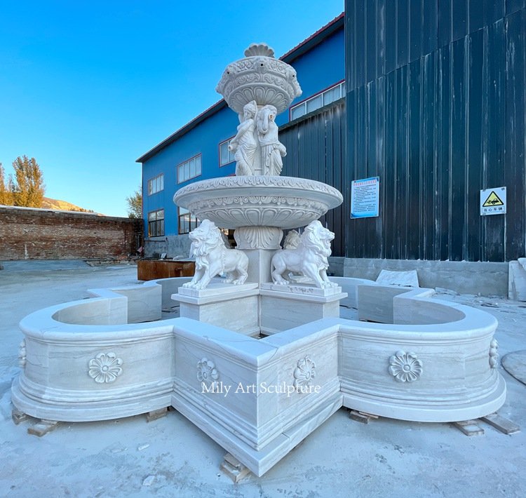 1.2. outdoor water fountain