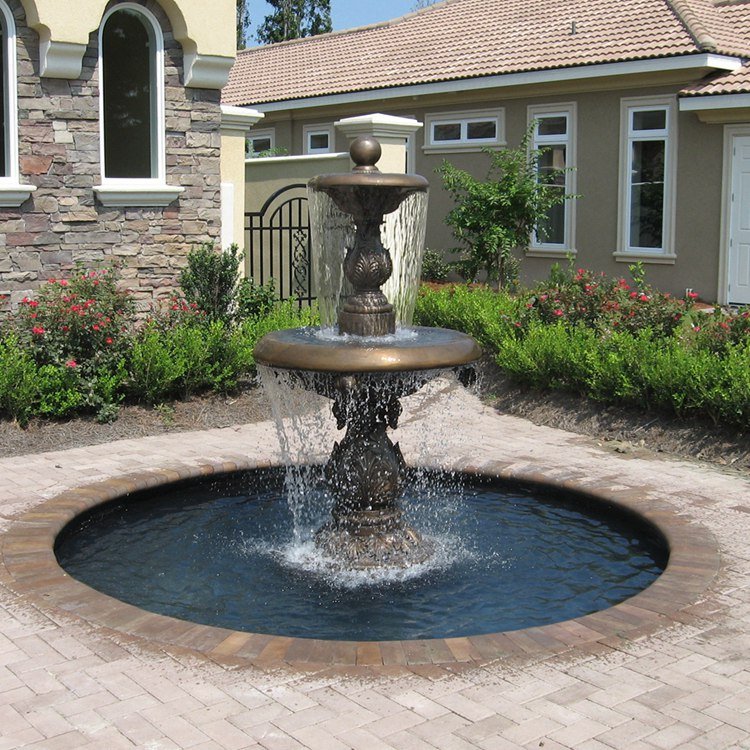 4.1. bronze water fountain