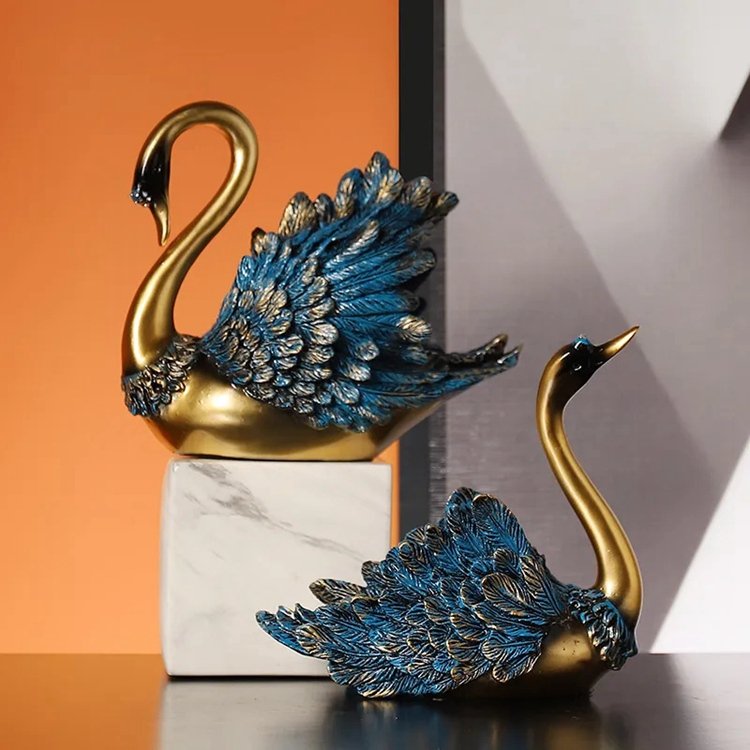 6. elegant swan statue 1