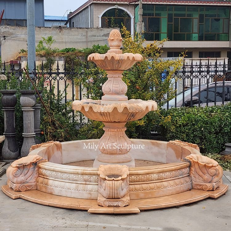 6.1. marble water fountain