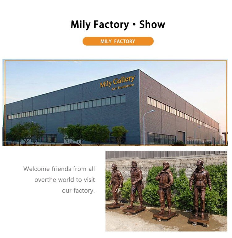 4.1. factory direct sales for the pilot statue