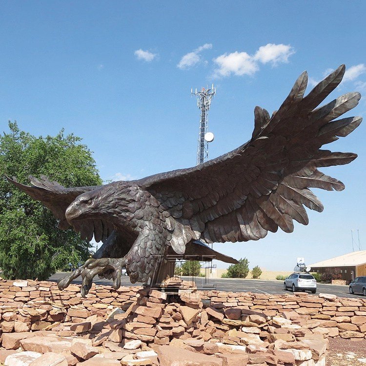 6. eagle statue