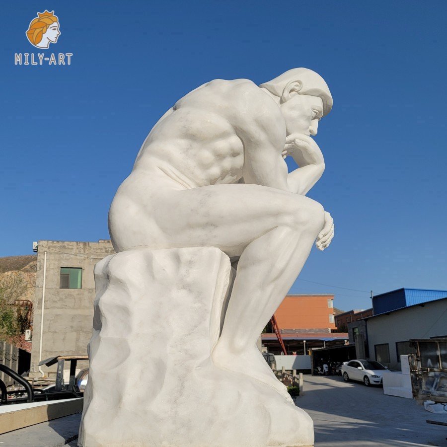 famous marble thinker statue replica