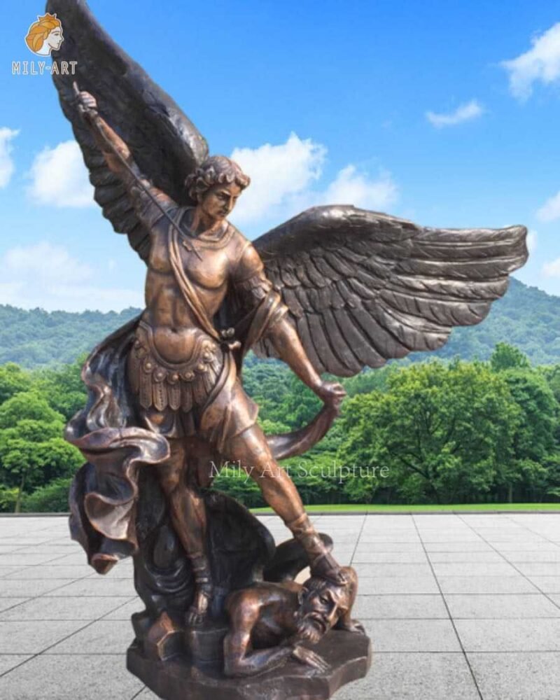 Life Size Bronze Statue of archangel michael - Milystatue - World ...