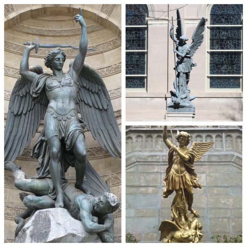 Life Size Bronze Statue of archangel michael - Milystatue - World ...