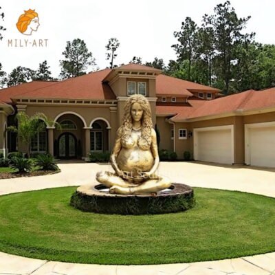famous bronze mother earth gaia art statue mlbs 177