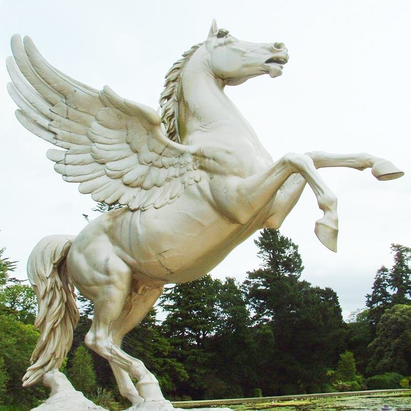 horse and jockey statue mily sculpture