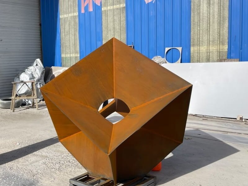 corten steel sculpture 03