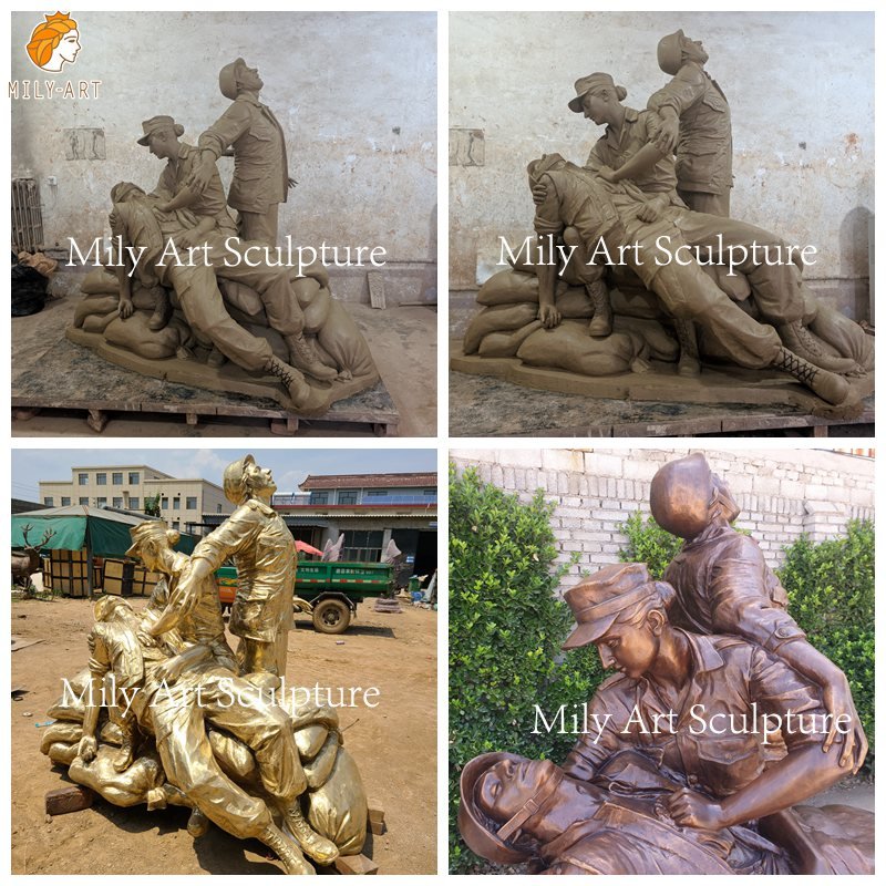 Realistic Military Clay Models