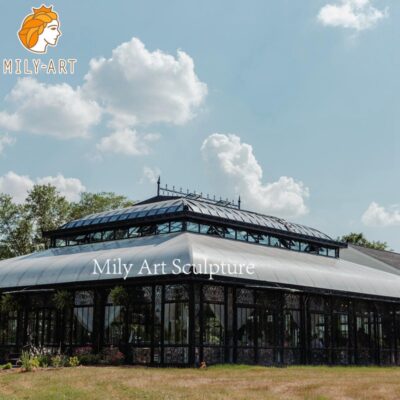 Exquisite-Outdoor-Wrought-Iron-Greenhouse-for-Sale