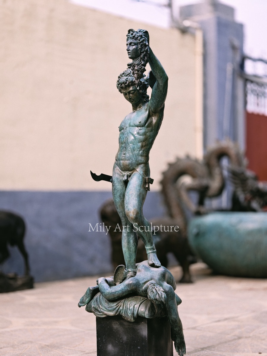 Bronze Perseus and Medusa Statue