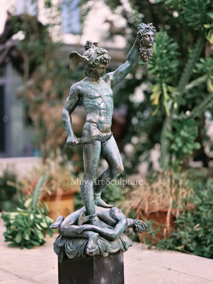 Bronze Perseus and Medusa Statue