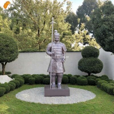 full size bronze terracotta warrior replica for sale mlbs 200