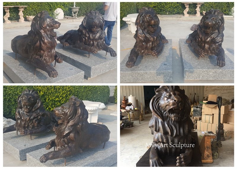 Mily factory bronze hsbc lions