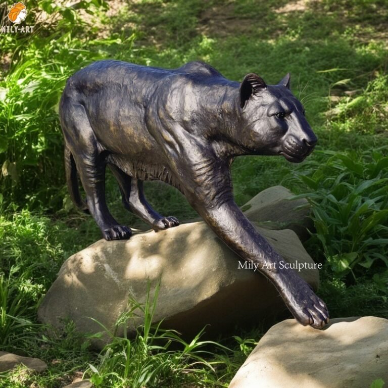 Life Size Panther Statue for Sale