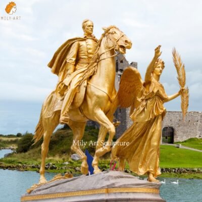 Casting Large Bronze William Tecumseh Sherman Monument Statue