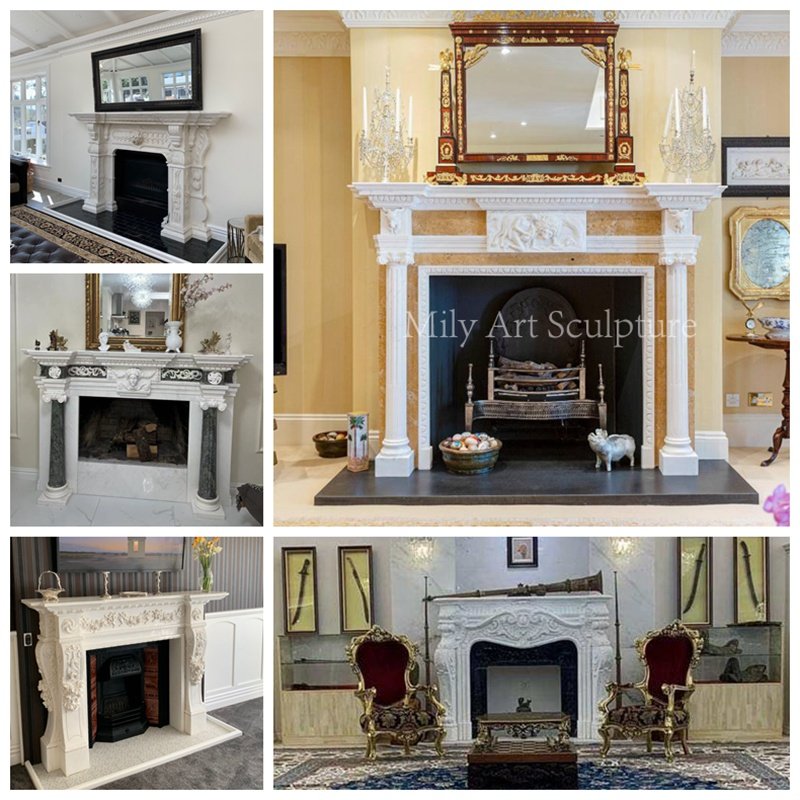 Marble Fireplace Surround Customer Feedback from Different Countries