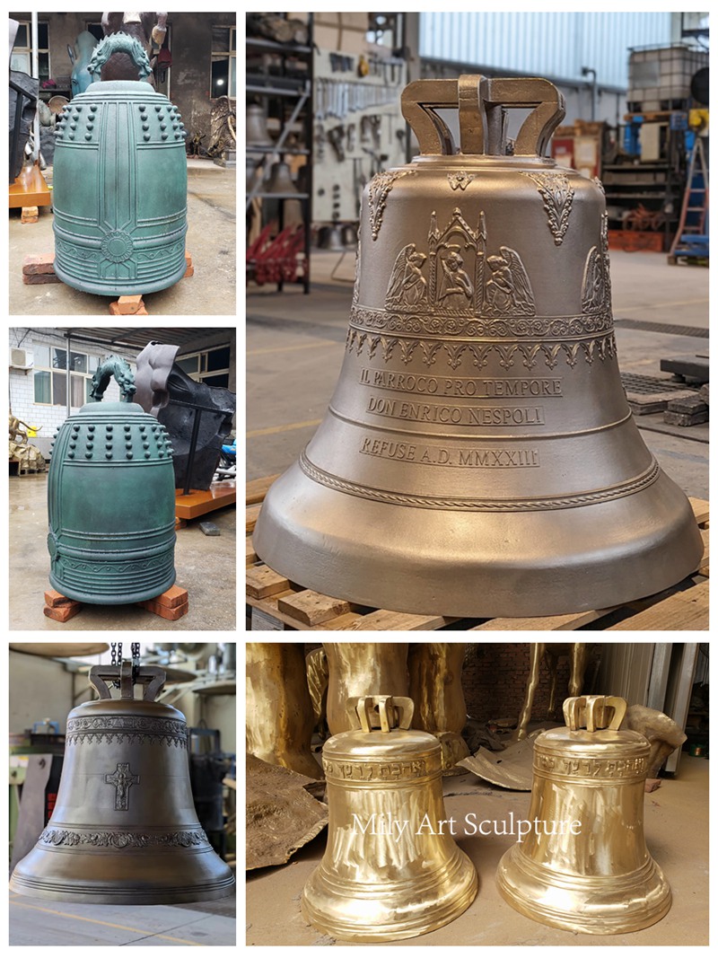 Finished Large Church Bronze Bells from Mily Factory