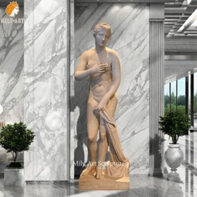Elegant Marble Greek Statue Body Female Aphrodite