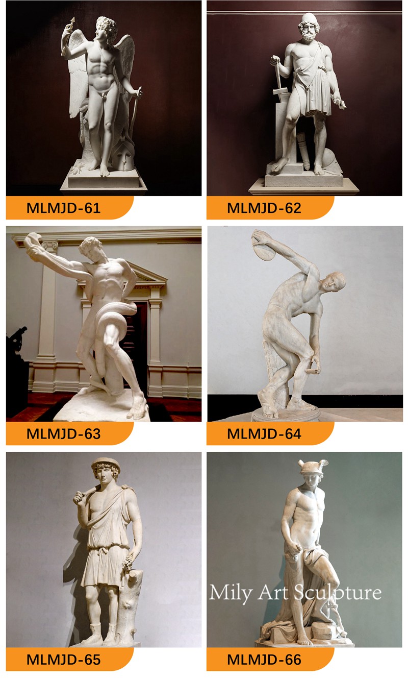 marble Greek sculptures