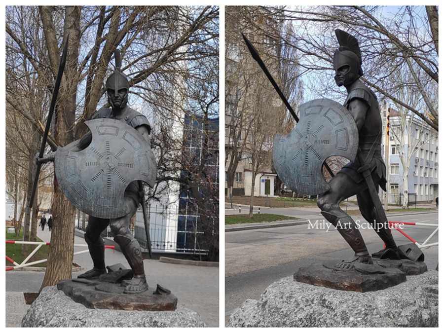 American gladiator bronze sculpture feedback