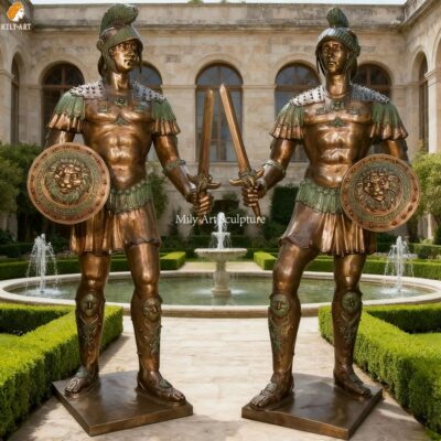 Bronze Roman Soldier Statues MLBS-305