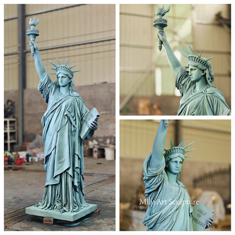 Famous Bronze Statue of Liberty Replica Details